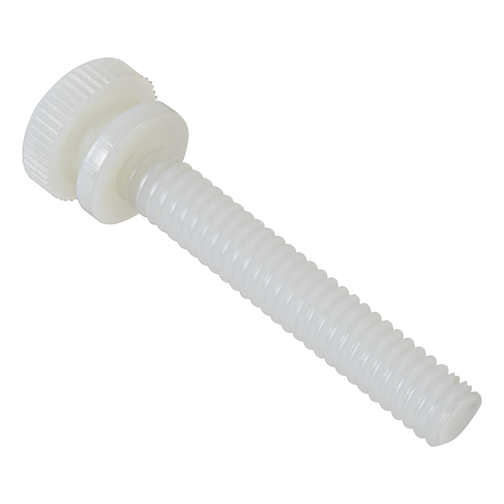 1/4-20 x 1-1/2" Nylon Knurled Thumb Screws - Bag of 100