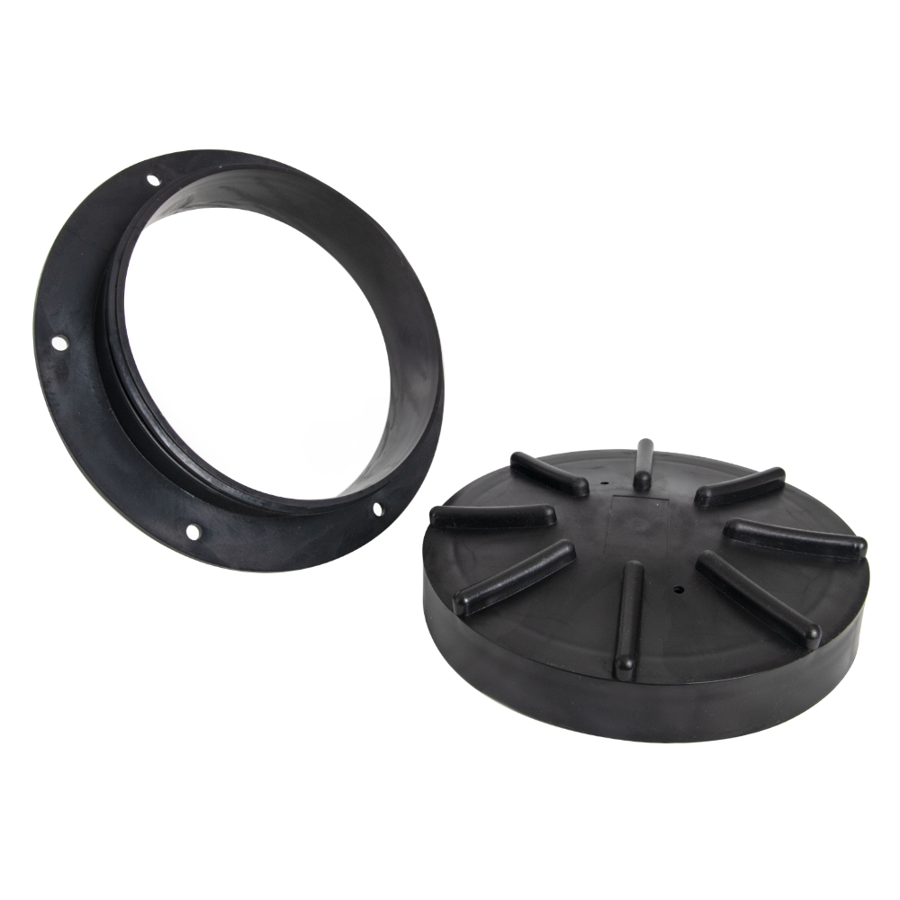 12-1/2" Threaded Lid & Flange Assembly for Tamco® Tanks