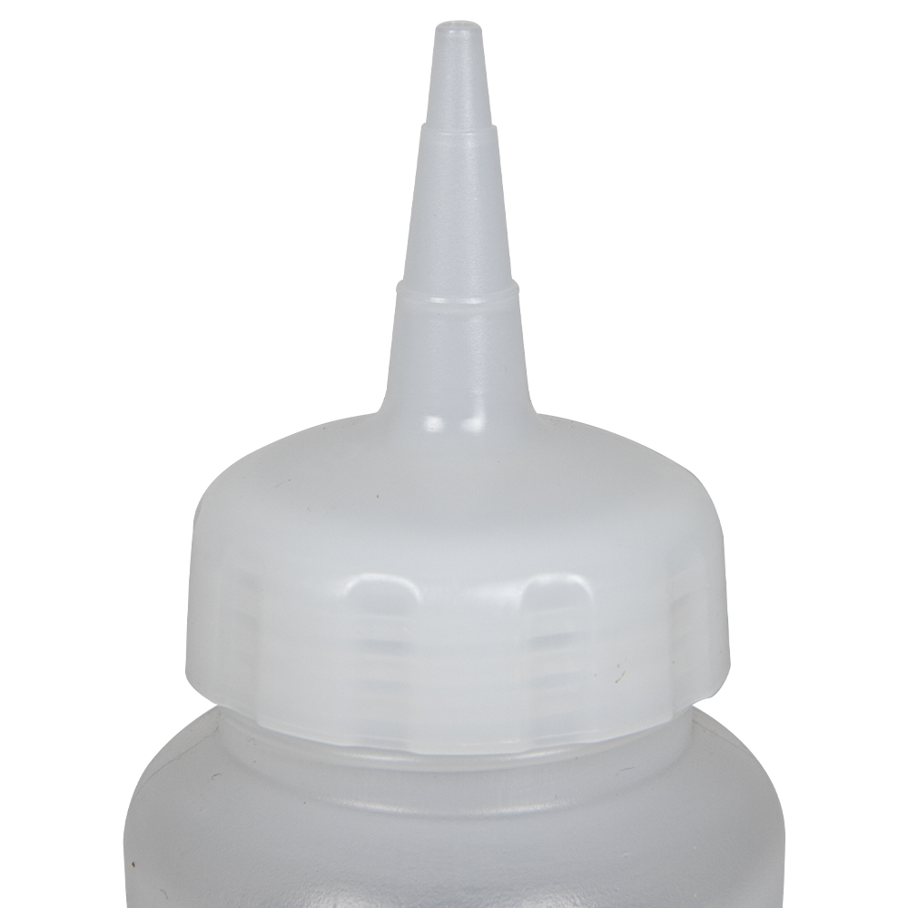 Wide Mouth Squeeze Sauce Bottles with Precise Dispensing Nozzle Cap
