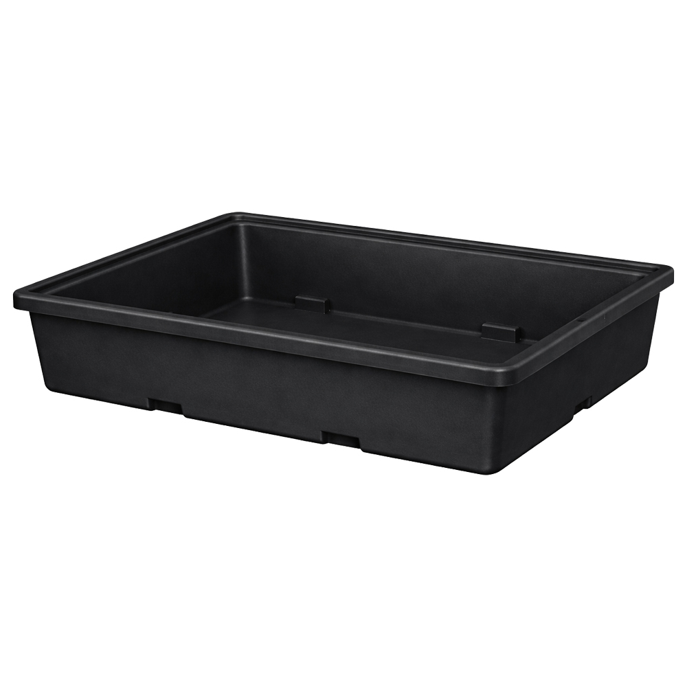 100 Gallon Black MDPE Square Open Top Secondary Containment Tank