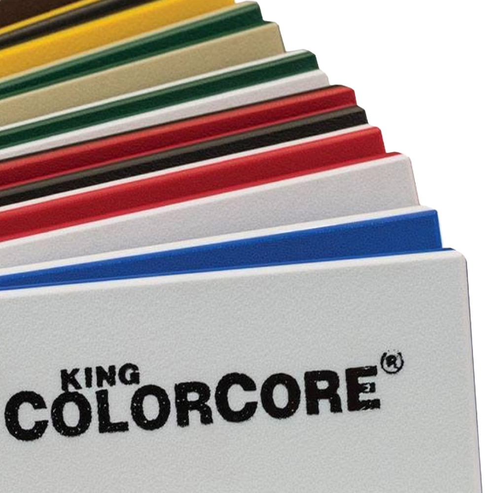 King ColorCore® Engravable HDPE Sheet | U.S. Plastic Corp.