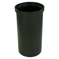 15 Gallon Black Heavy Weight Tamco ® Tank - 14" Dia. x 27" Hgt. (Cover Sold Separately)