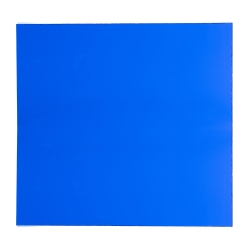 0.250" (6.4mm) x 12" x 48" Blue 2424 Transparent Acrylic Sheet