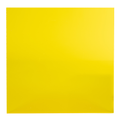 0.250" (6.4mm) x 12" x 48" Yellow 2208 Transparent Acrylic Sheet