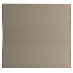 0.250" (6.4mm) x 12" x 12" Bronze 2412 Transparent Acrylic Sheet