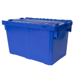 22.3" L x 13" W x 12.8" Hgt. Blue Security Shipper Container