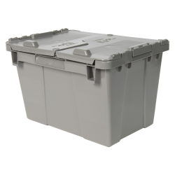 15.2" L x 10.9" W x 9.7" Hgt. Gray Security Shipper Container