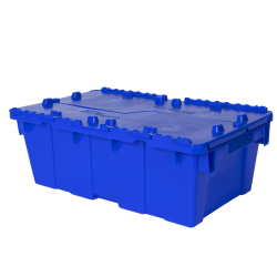 19.7" L x 11.8" W x 7.3" Hgt. Blue Security Shipper Container