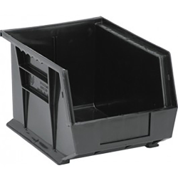 Black Quantum® Ultra Series Recycled Stack & Hang Bin - 10-3/4" L x 8-1/4" W x 7" Hgt.