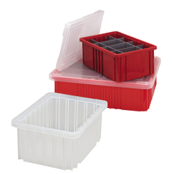 Quantum® Dividable Grid Containers, Dividers & Covers