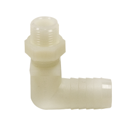 Nylon Elbow Fittings with Lock Nuts