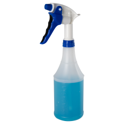 24 oz. Spray Bottle with Blue & White Sprayer