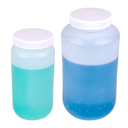 Thermo Scientific™ Nalgene™ Large Wide Mouth HDPE Bottles with Caps