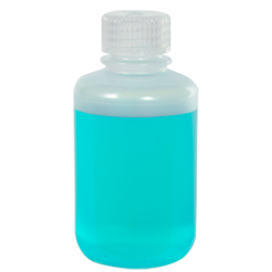 4 oz./125mL Nalgene™ Narrow Mouth Polypropylene Bottle with 24mm Cap