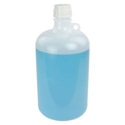 2 Gallon/8 Liter Nalgene™ Large Narrow Mouth Polypropylene Bottle with 53B Cap
