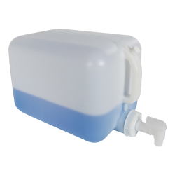 5 Gallon Fortpack with Tamco® 3/4" HDPE Flow Spigot (Threads into Cap Knockout)