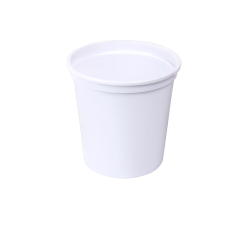 16 oz. White Polypropylene Container (Lid Sold Separately)