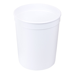 80 oz. White Polyethylene Container (Lid Sold Separately)