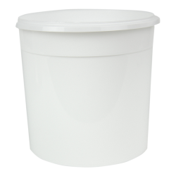 86 oz. White Flex Off Container (Lid Sold Separately)