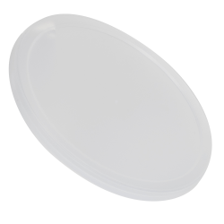 Natural LLDPE Short Round Flat Lid