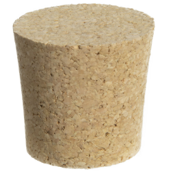 Size 20 Solid Cork Stopper