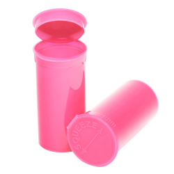 13 Dram/1.63 oz. Opaque Bubblegum Philips RX ® Pop-Top Vial with Hinged Lid