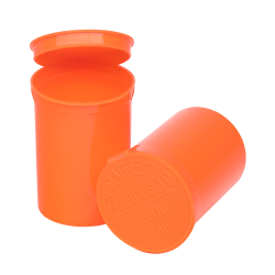 30 Dram/3.75 oz. Opaque Mango Philips RX ® Pop-Top Vial with Hinged Lid