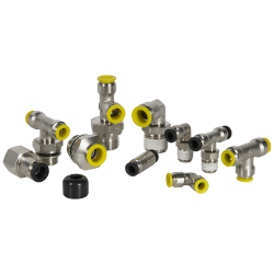 Parker Prestolok PLP Metal Push-to-Connect Fittings