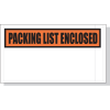 5.5" x 10" Packing List Enclosed Panel Face