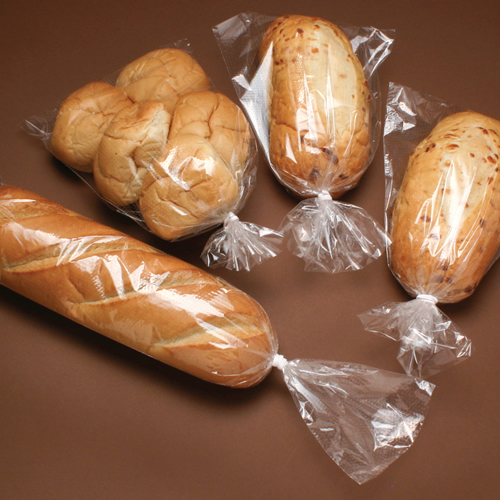 5.5" x 4.75" x 19" x 0.75 mil LLDPE Gusset Bread Bags