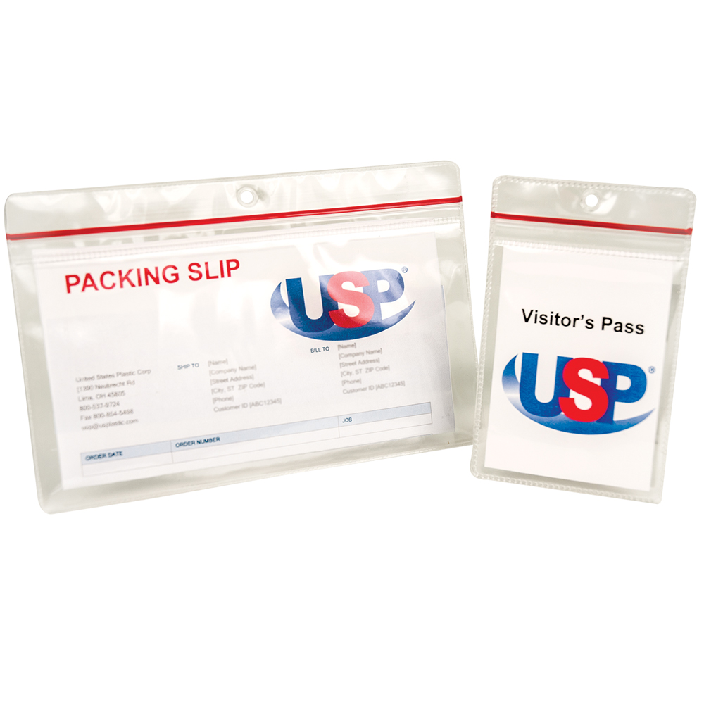 Clearlast® Ziplock Envelopes U.S. Plastic Corp.