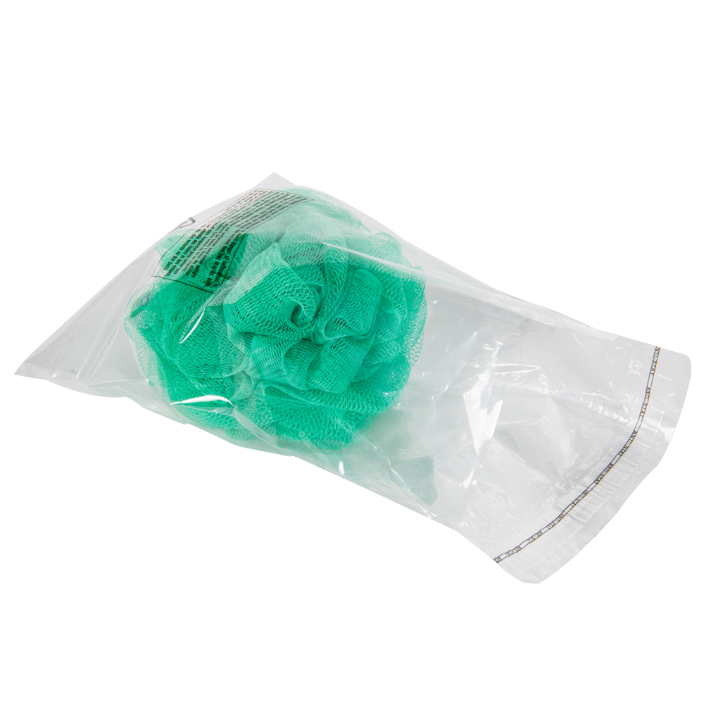 11" x 14" + 1.5" Lip x 1.5 mil Resealable Lip & Tape LDPE Bags with Suffocation Warning