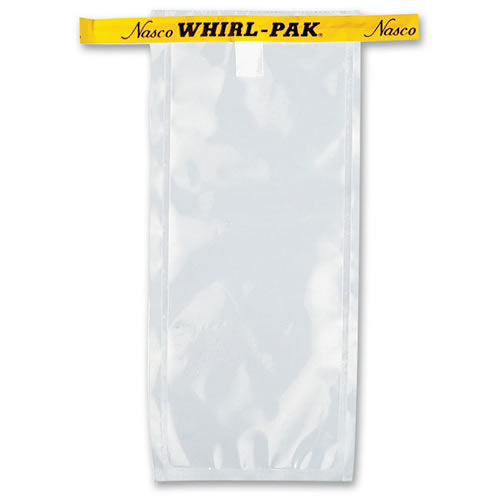 3" x 7.25" x 2.25 mil 4 oz. Whirl-Pak Sampling Bags