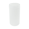 100 oz. White Snap Top Towel Wipe Canister with 120mm Neck (Cap Sold Separately)