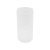 100 oz. White Threaded Towel Wipe Canister with 120mm Neck (Cap Sold Separately)