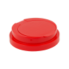 83mm Snap Top Cap for Towel Wipe Canister- Red