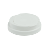 83mm Snap Top Cap for Towel Wipe Canister- White