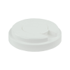 120mm Snap Top Cap for Towel Wipe Canister- White