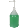 1 Gallon Natural HDPE Jug with Handle & Pump