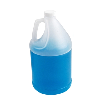 1 Gallon Natural HDPE Round Jug with 38/400 Cap with Heat Induction Liner