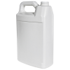 1 Gallon White HDPE F-Style Jug with 38/400 Neck (Cap Sold Separately)