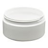 4 oz. White PET Straight-Sided Round Jar with 70/400 Neck (Cap Sold Separately)