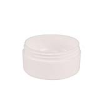4 oz. White Frosted Polypropylene Double-Wall Round Jar with 89mm Neck (Cap Sold Separately)