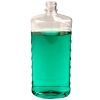32 oz. Clear PET EZ Grip Oval Bottle with 28/410 Neck  (Cap Sold Separately)
