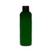 2 oz. Dark Green PET Cosmo Round Bottle with 20/410 Neck (Cap Sold Separately)