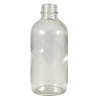 4 oz. Clear Glass Boston Round Bottle with 22/400 Neck (Cap Sold Separately)