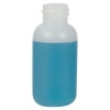 1 oz. Natural HDPE Boston Round Bottle with 20/410 Neck  (Cap Sold Separately)