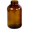 950mL Glass Wide Mouth Amber Packer Bottle with 53/400 Neck  (Cap Sold Separately)