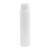 1 oz. White Slim PET Cylinder Bottle with 20/410 Neck  (Cap Sold Separately)