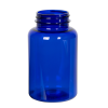 250cc Cobalt Blue PET Packer Bottle with 45/400 Neck (Cap Sold Separately)